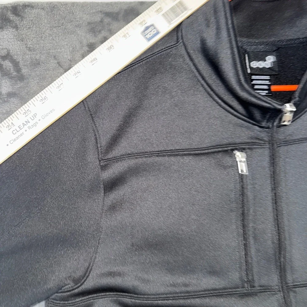 Mens XL Gen 2 Tennessee Volunteers Track Jacket Black Excellent NCAA Thumbhole
